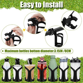 BBTO universal compatibility works with most push carts for quick setup.