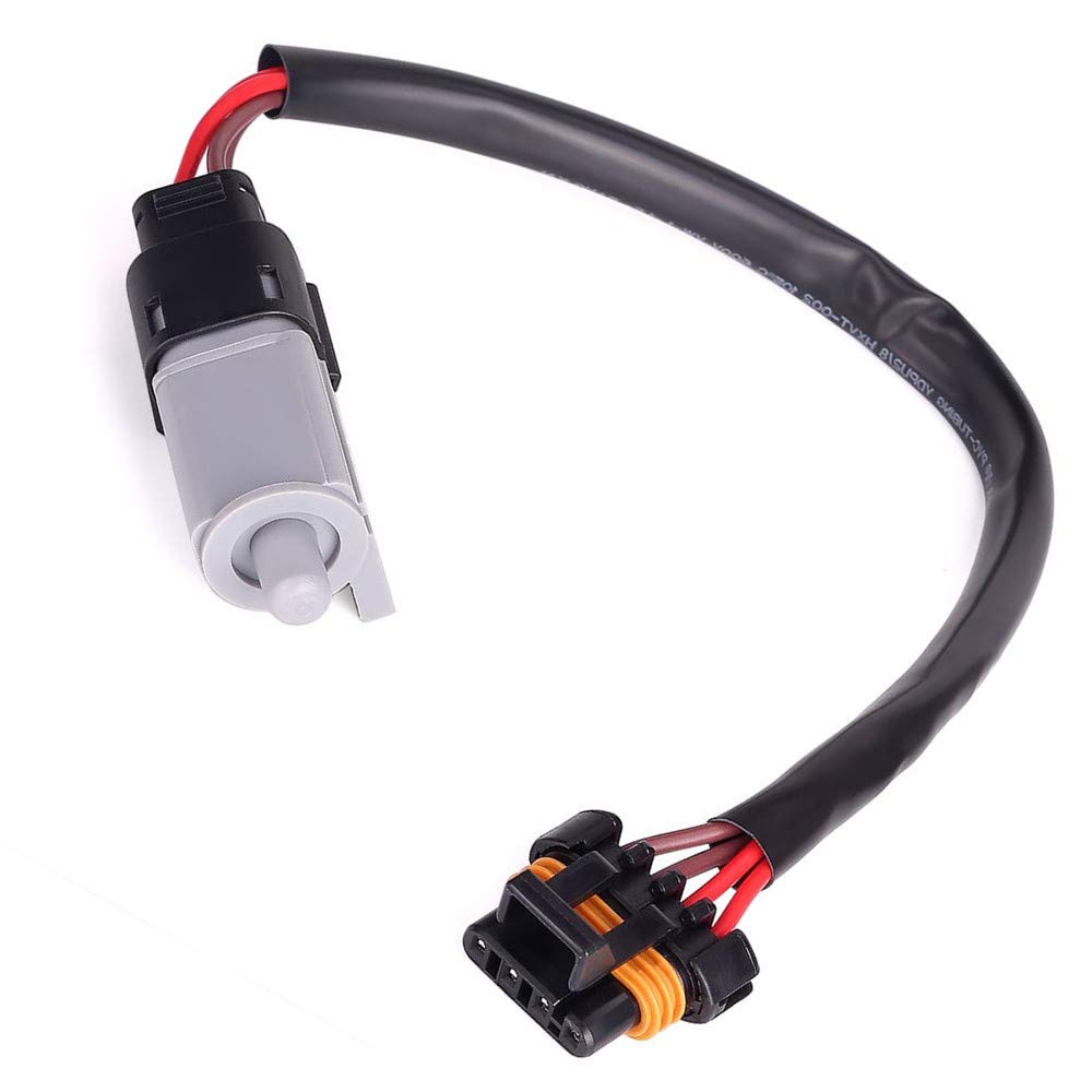BeAcc brake pedal switch on EZGO RXV signaling brake lights for enhanced safety