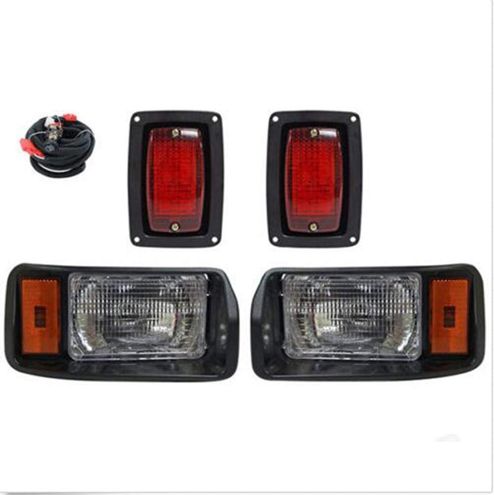 BeAcc Club Car DS headlights provide strong, OEM-style illumination.