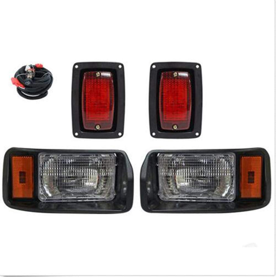 BeAcc Club Car DS headlights provide strong, OEM-style illumination.