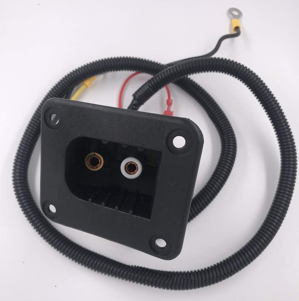 BeAcc EXGO TXT 36V installed on golf cart for reliable charging