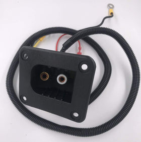 BeAcc EXGO TXT 36V installed on golf cart for reliable charging