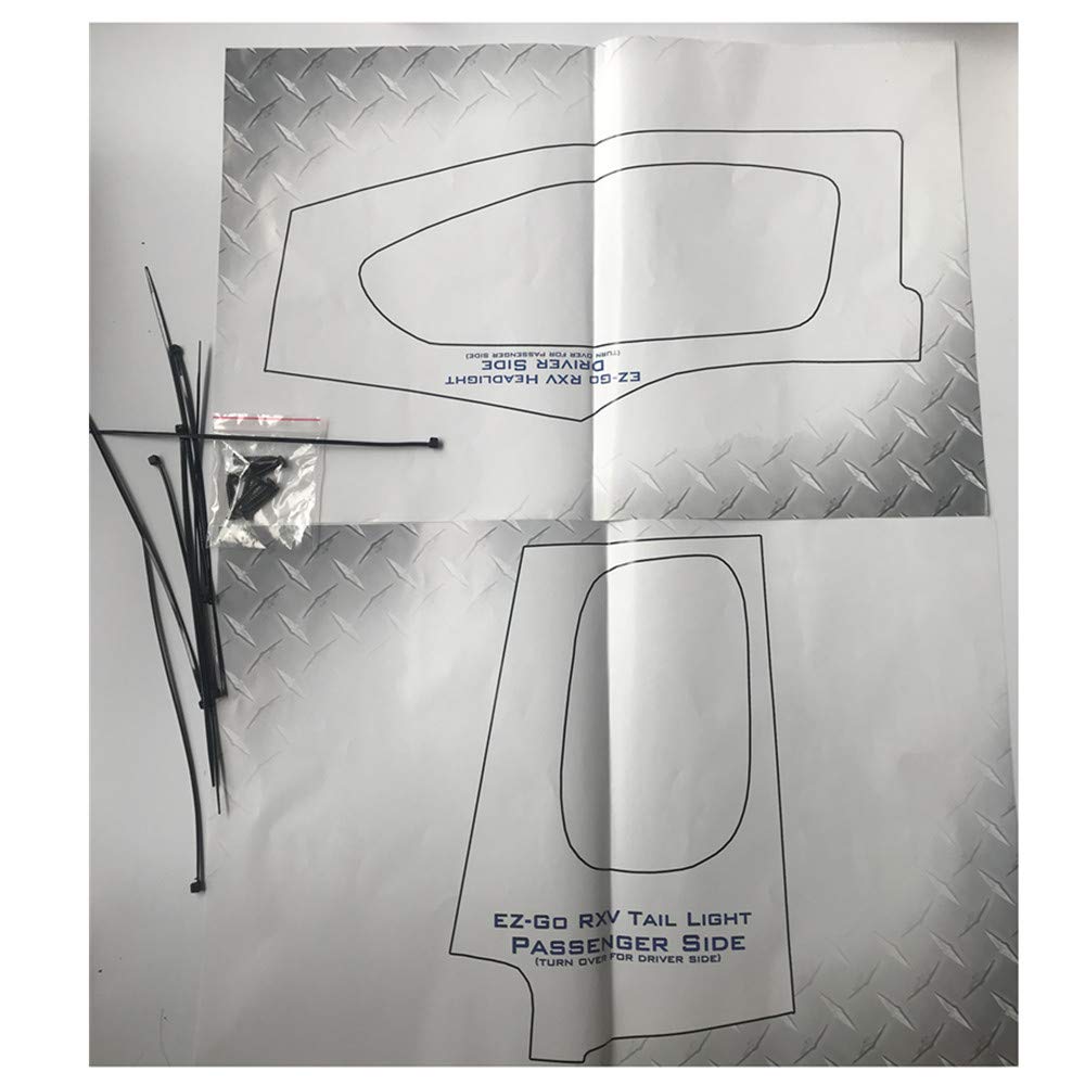 BeAcc EZGO installation instructions guide RXV upgrade.