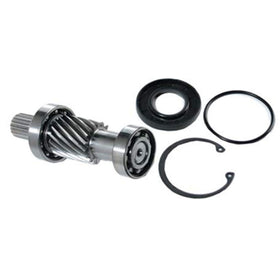 BeAcc EZGO RXV input shaft kit components laid out for maintenance.