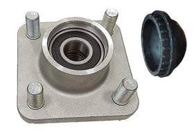 BeAcc hub assembly with bearings, races, seal for smooth operation