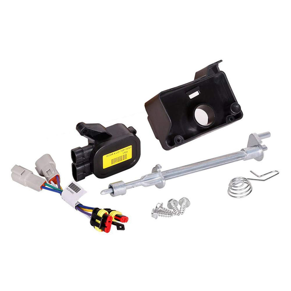 BeAcc MCOR 4 conversion kit front view for Club Car DS, installation-ready.