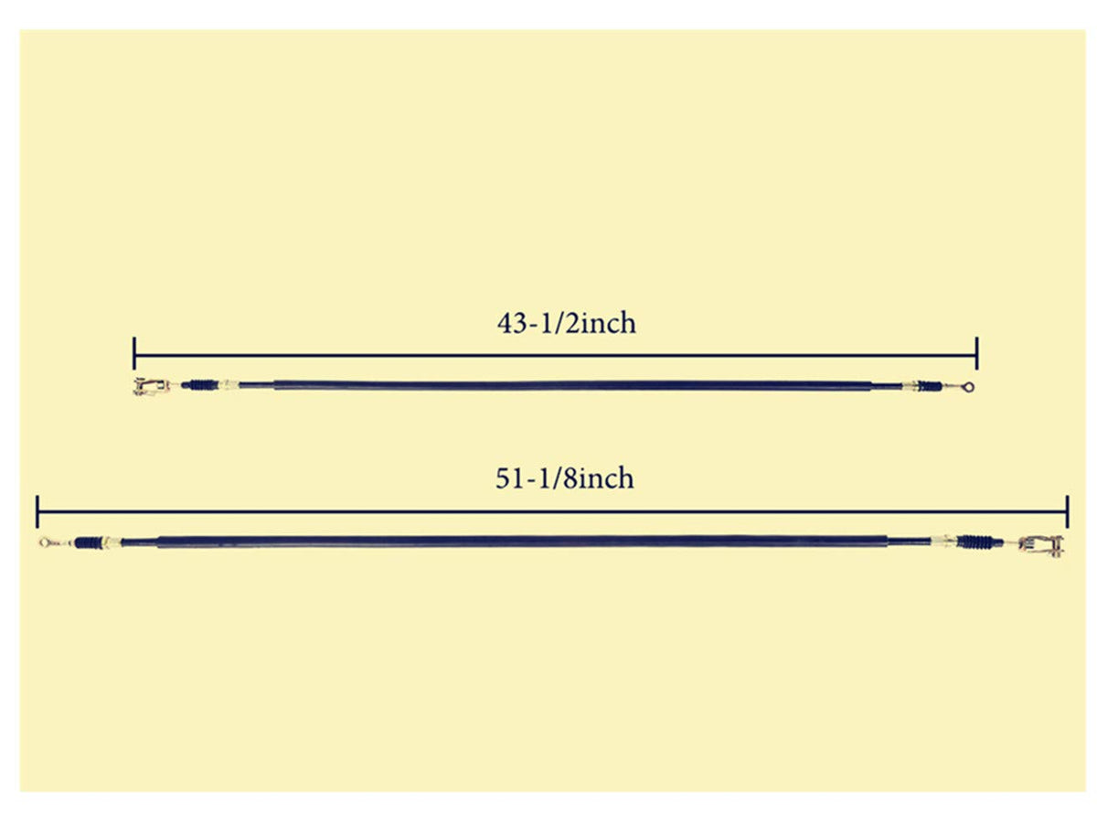 BeAcc Yamaha brake cable set packaging ready for replacement on G8–G22 models