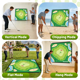 Bearwill Golf Chipping Game indoor outdoor setup modes for versatile play