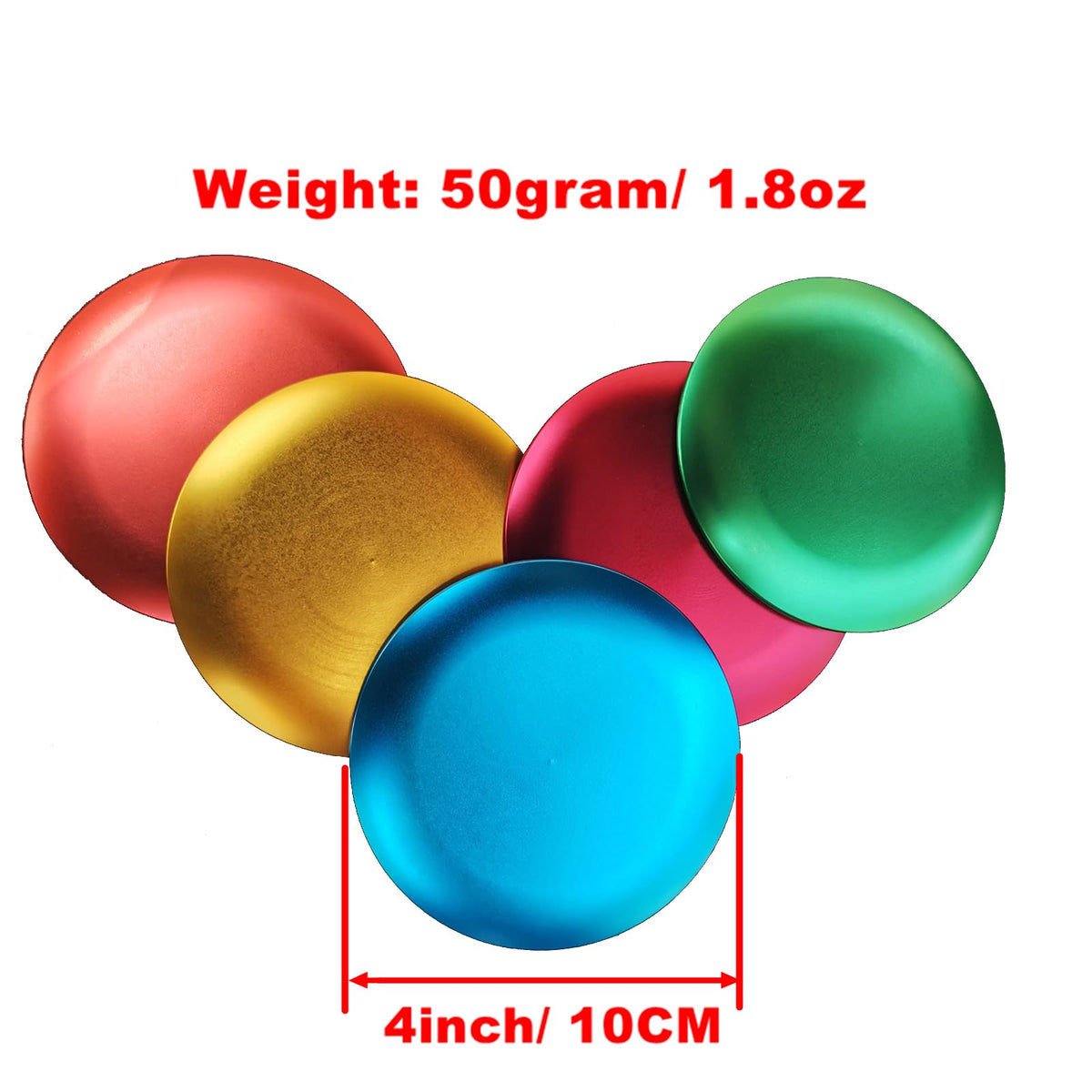 Beasygocean disc golf mini marker sky-blue, clean logo-free design for a tidy look.