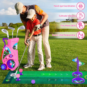 Beautiq toddler golf set made from durable ABS for lasting family fun