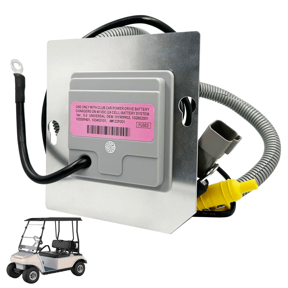 Beefento OBC front view show compact unit for easy integration