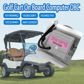 Beefento OBC installed on Club Car DS demonstrating seamless compatibility