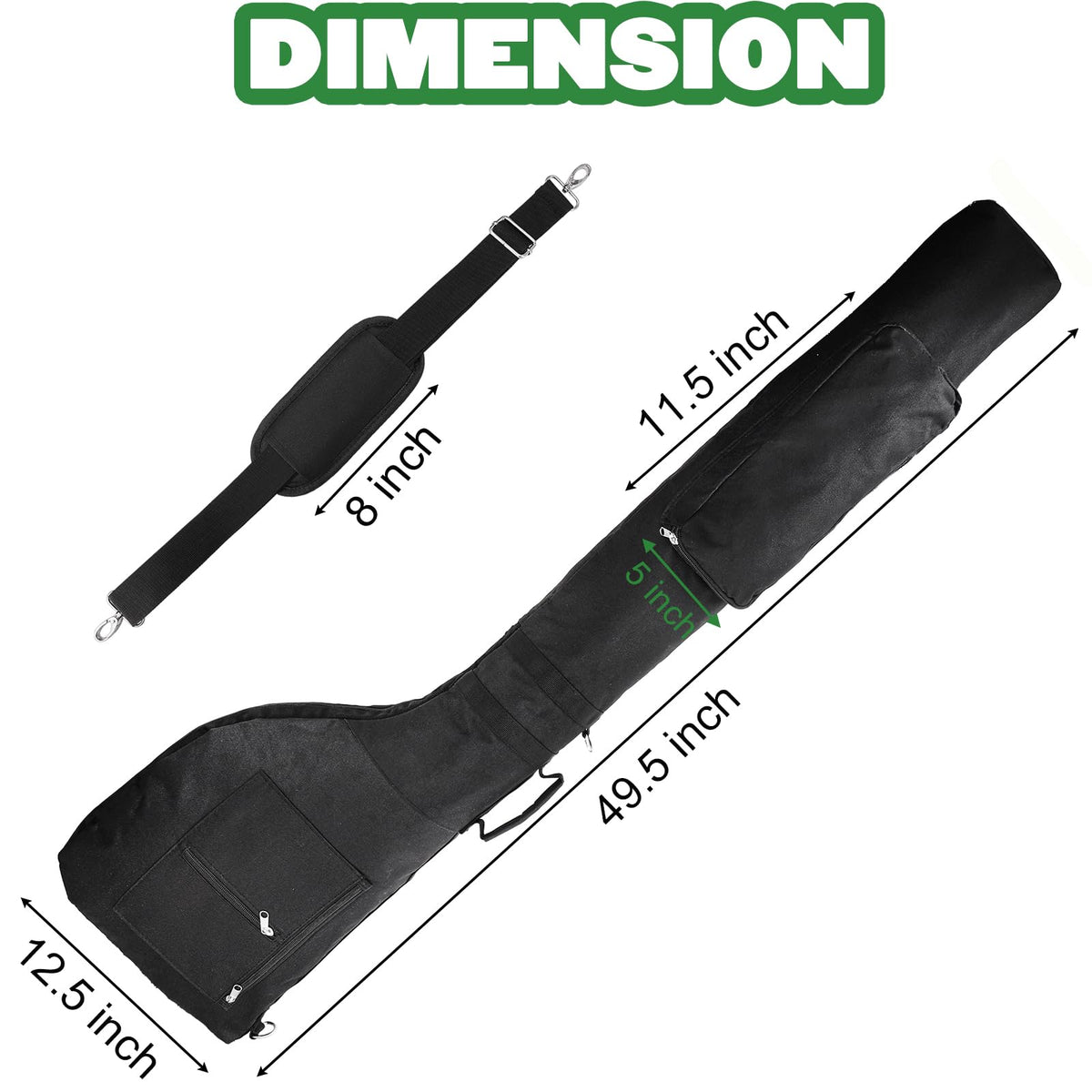 Bekith golf bag 8-10 clubs capacity keeps gear organized on the course