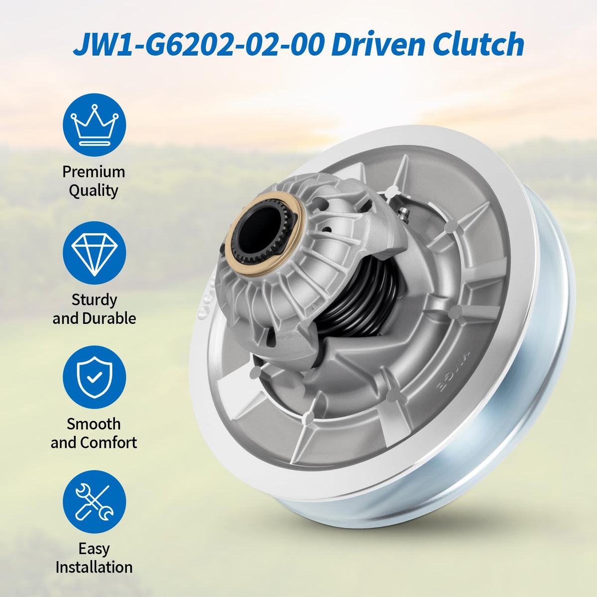 Belleone easy-install drive clutch parts with weights and springs included