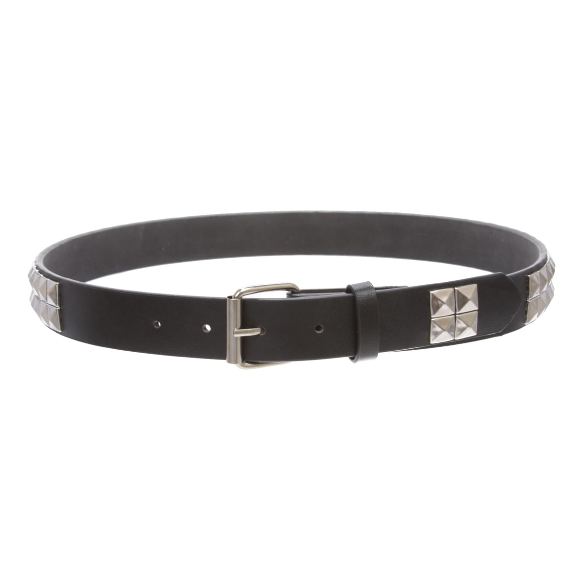 Hidden prong design keeps metal studs from snagging on clothes for hassle-free wear.