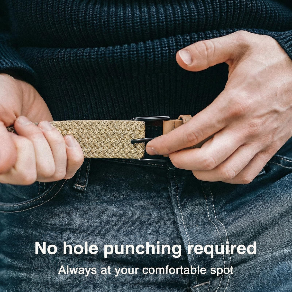 BELTROAD lightweight breathable golf belt ideal for summer rounds