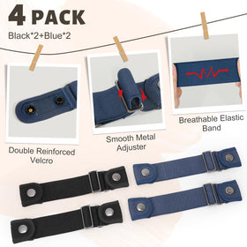 BELTROAD side belt for 1.5-inch loops secures pants without bulge.