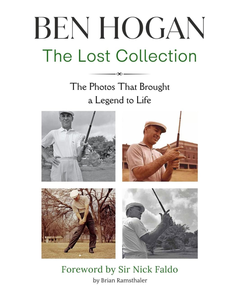 Ben Hogan Lost Collection photo legend in action: classic swing captured, ideal for golf history collectors.