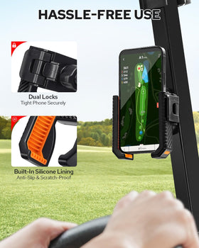 Benlari tool-free installation for quick setup on any golf cart.