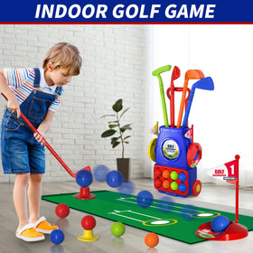 Bennol cornhole board: completes outdoor golf-themed play
