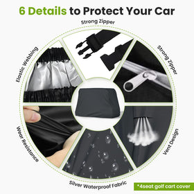 BENVOL all-weather indoor/outdoor use protects from UV and rain.