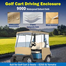 BENVOL Club Car Precedent fit ensures a precise enclosure