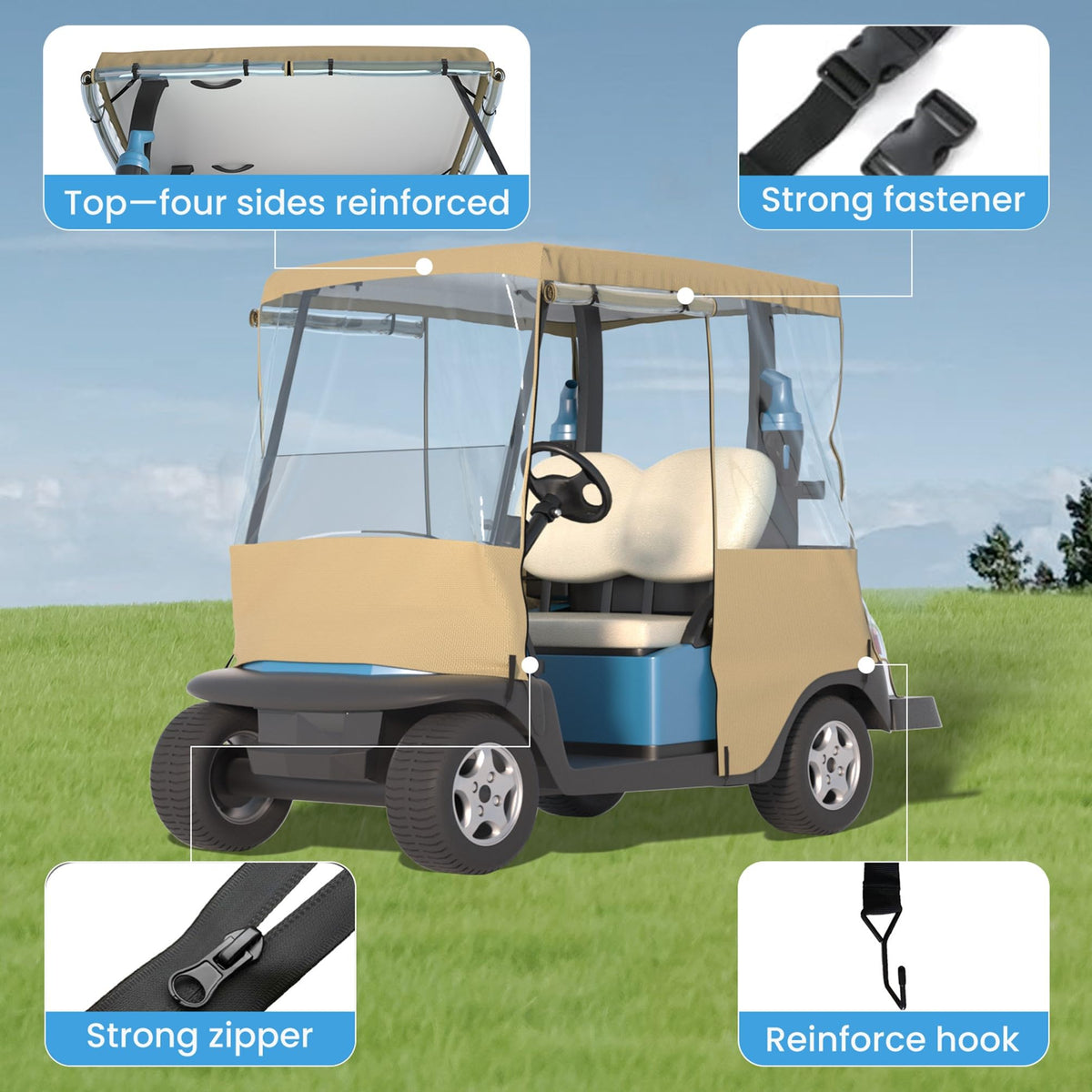 BENVOL EZGO TXT RXV compatibility for a snug fit