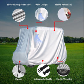 BENVOL windproof elastic hem securing cover in strong winds