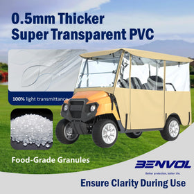 Windproof system with steel hooks keeps cover secure