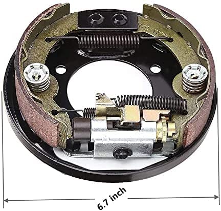 BestAccess 70794-G01 brake shoes with retainers for EZGO golf carts