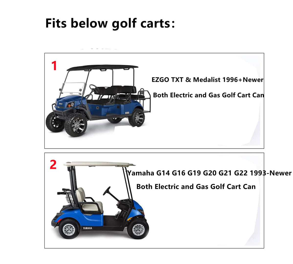 BestAccess brake spring kit included with EZGO brake assembly