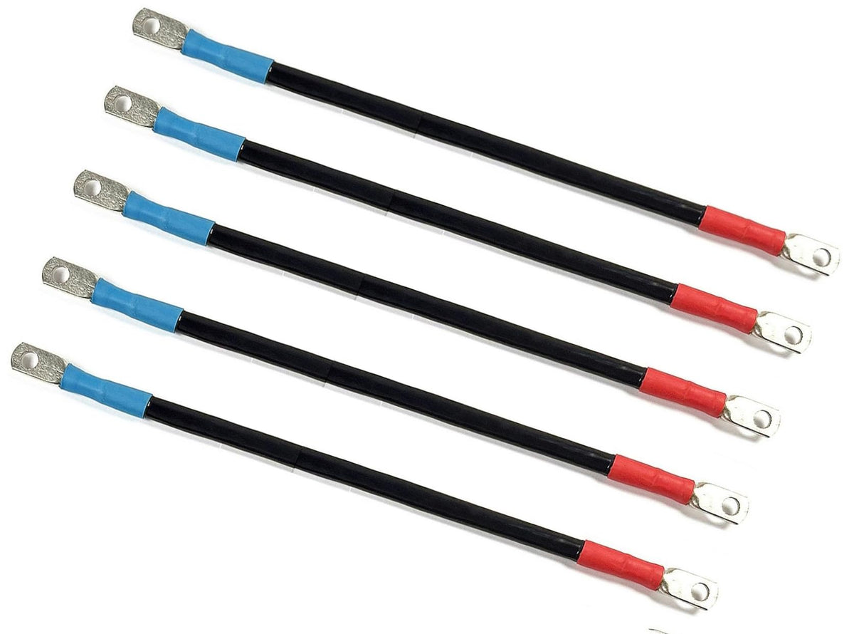 BestAccess Club Car DS battery cable 14-inch five-piece set for reliable 48V connections.