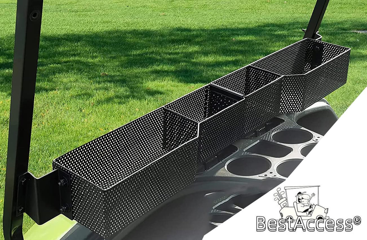BestAccess dash storage rack for Drive 2 keeps essentials reachable.