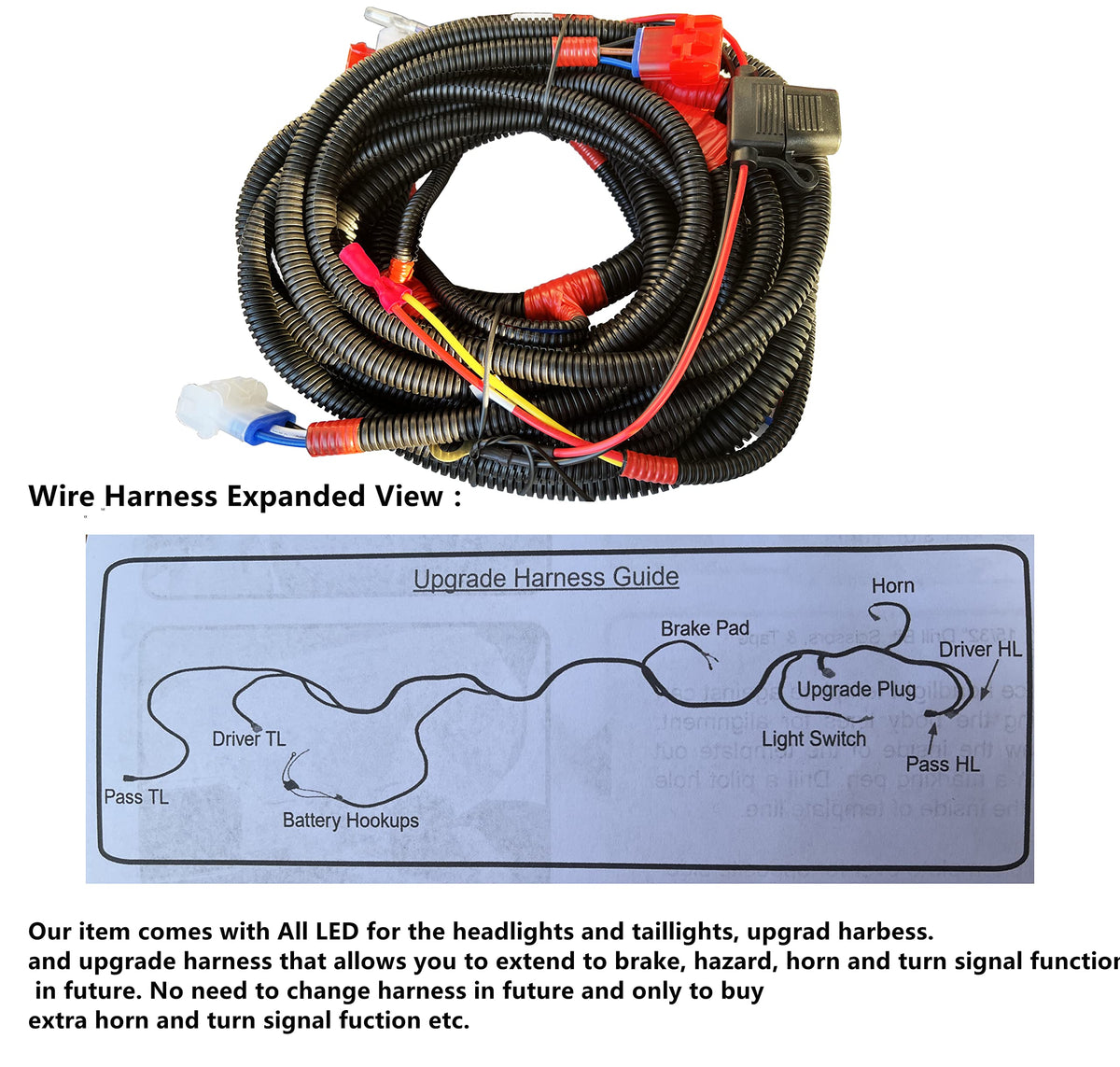 BestAccess DS LED heat sink cooling keeps lights cool during use