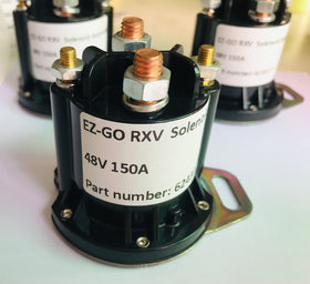 BestAccess EZGO RXV solenoid mounting bracket shows secure installation.