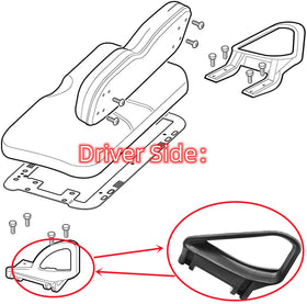 BestAccess installation guide-friendly hip restraint for EZGO TXT 1994-UP