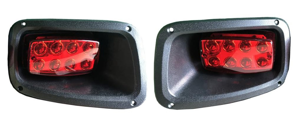 BestAccess EZGO TXT LED taillight left—enhanced rear visibility for safer night golf cart rides.