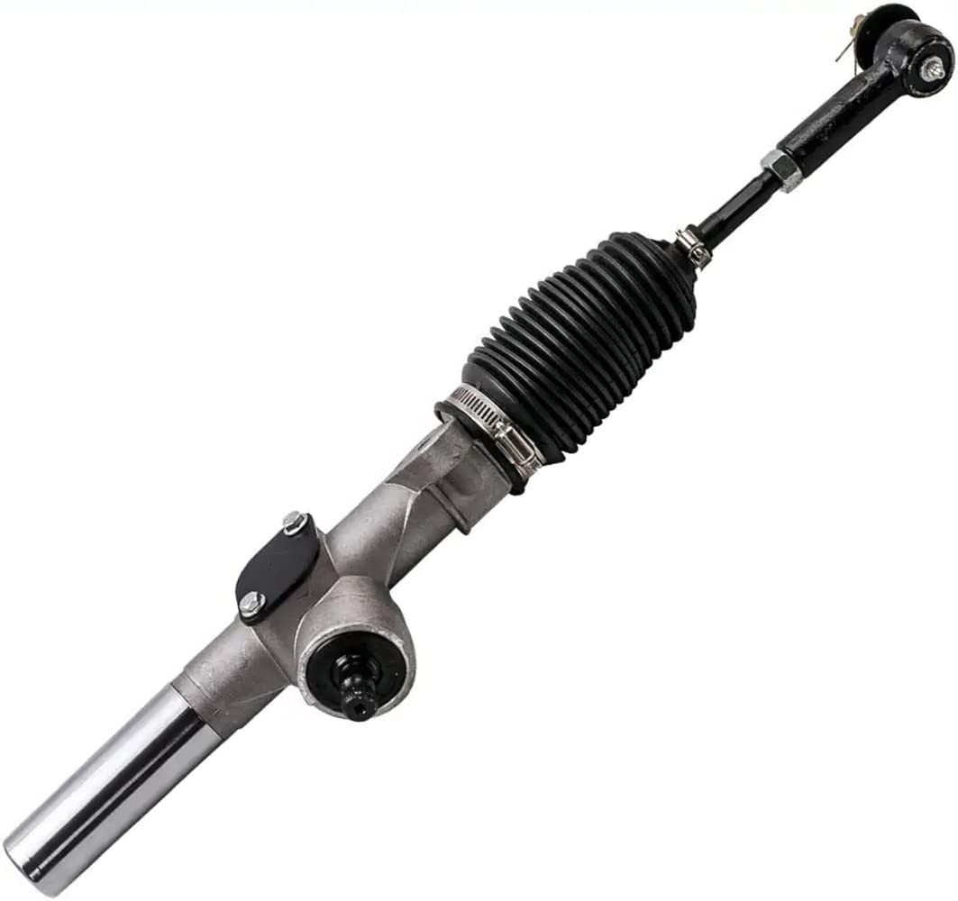 BestAccess EZGO TXT steering gear box close-up highlights durable aluminum casting.