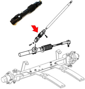 BestAccess EZ-GO TXT steering shaft assembly ready for 2001+ installation