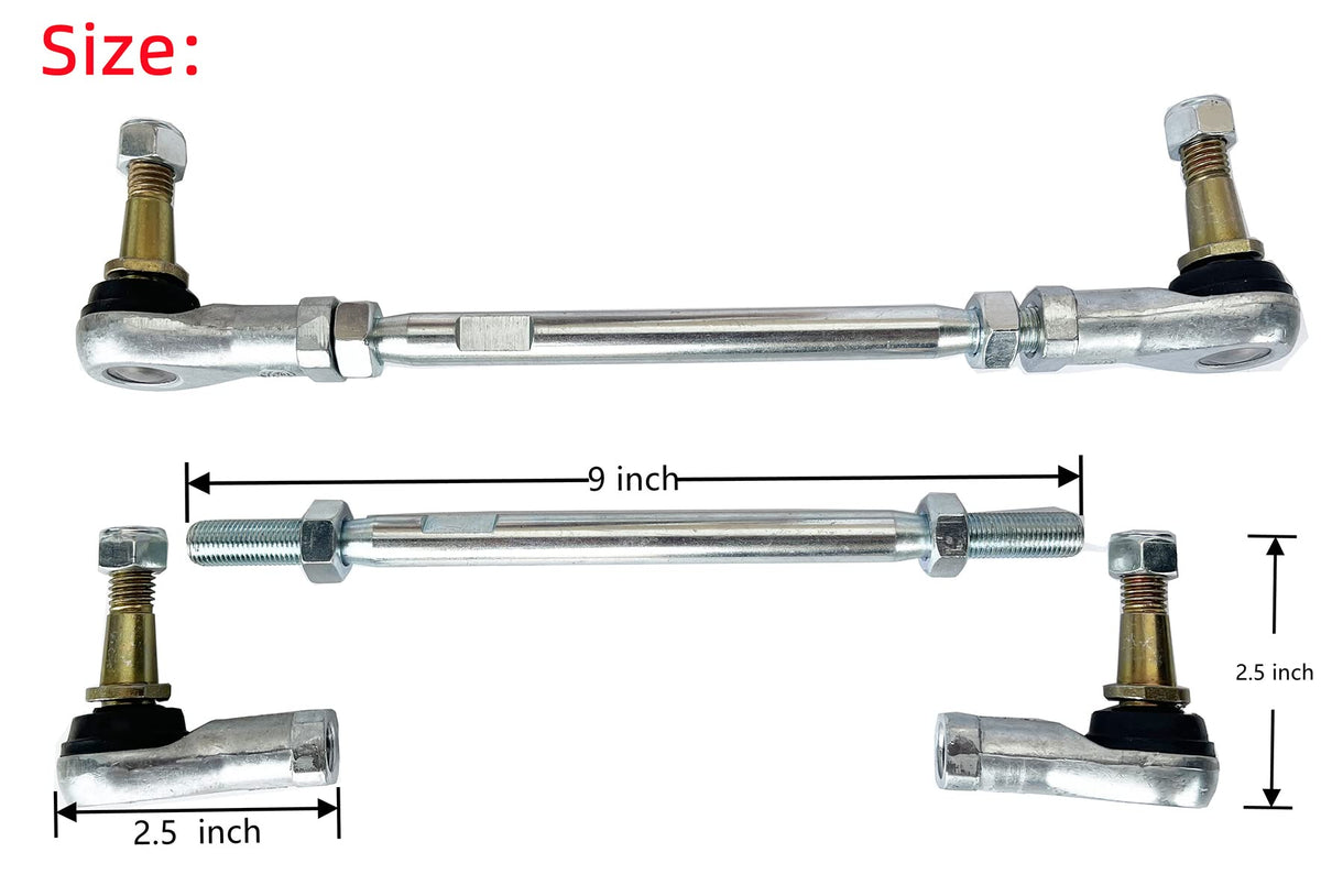 BestAccess EZGO TXT tie rod assembly packaging ready for replacement.