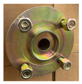 Close-up of BestAccess hub showing OEM-like alignment on G29.