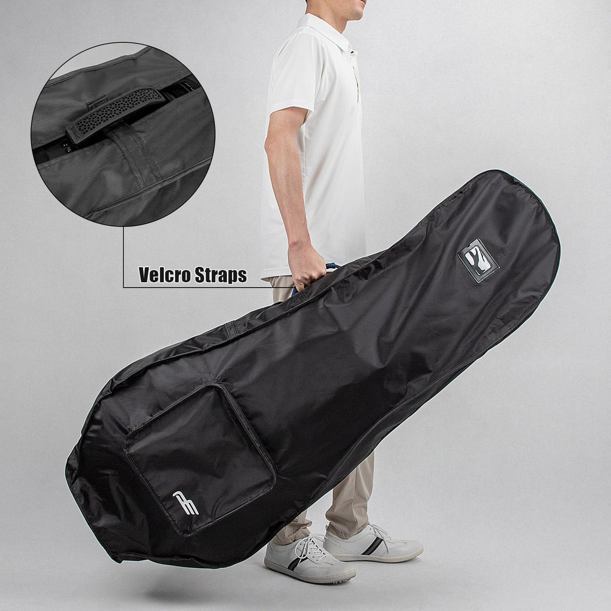 BestAccess rain cover uses waterproof fabric to shield clubs from moisture.