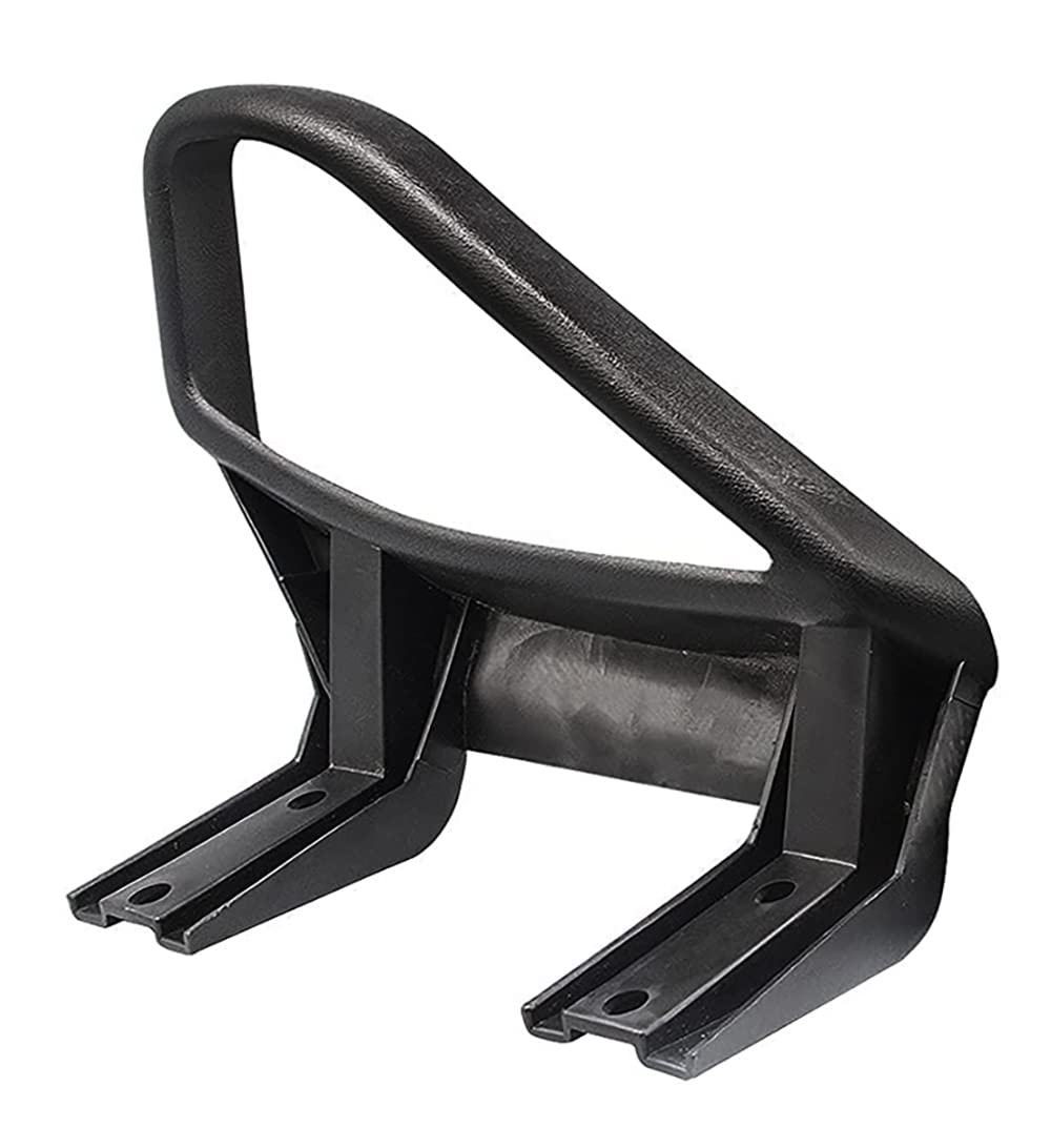 BestAccess driver-side arm rest hip restraint on EZGO TXT close-up