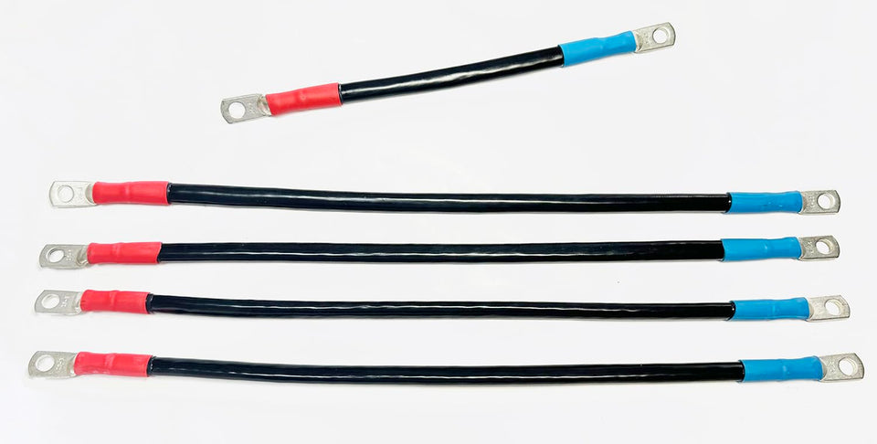 BestAccess Yamaha G22 4ga 17-inch cable set with high conductivity and PVC jacket.