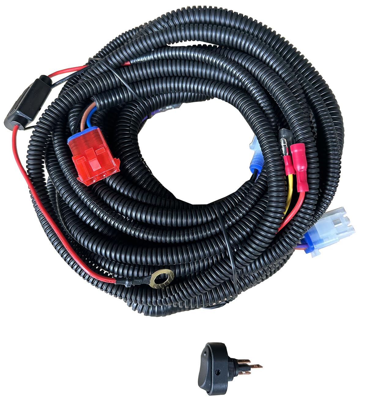 BestAccess golf cart upgrade harness with 9-pin plug for versatile lighting upgrades