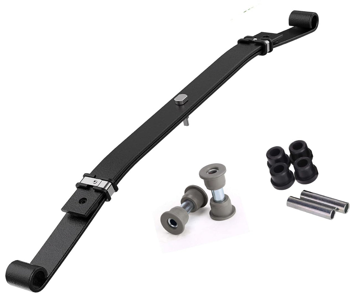BestAccess 2-leaf design front spring improves stability and ride quality.