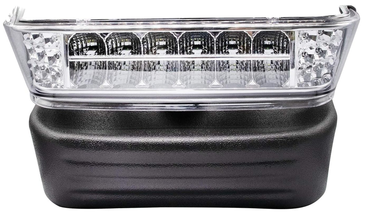 BestAccess Precedent LED headlight front view showing bright illumination