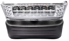 BestAccess Precedent LED headlight front view showing bright illumination