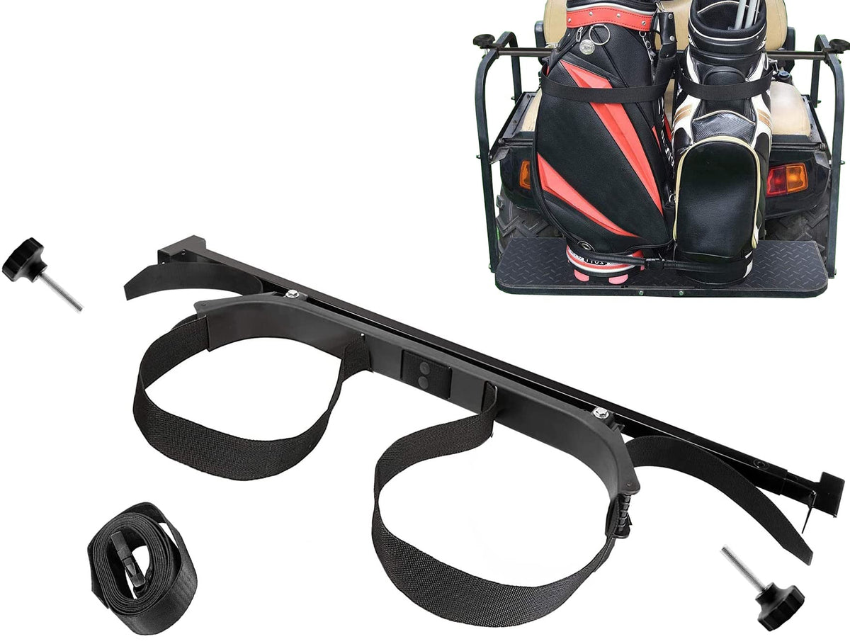 BestAccess universal bag bracket on rear seat shows secure mounting
