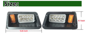 BestAccess Yamaha G22 LED headlights with mounting hardware included